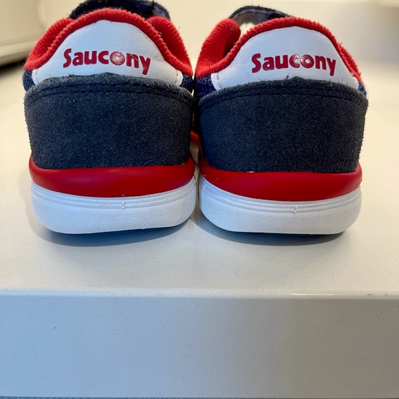 Toddler Saucony Jazz velcro shoe sz 5 - Picture 3 of 6
